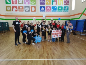 "Папа,мама,я - спортивная семья" - спортивно-оздоровительные соревнования среди семейных команд из дошкольных учреждений.