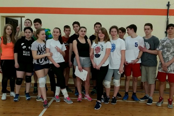 Товарищеская встреча по волейболу между учащимися ЦИТОИС и МАОУ СОШ № 30.