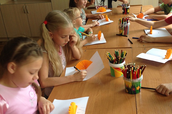 На шестой  день в летнем оздоровительном лагере «Радуга - 2016» 