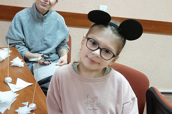 Мастер - класс "Креативная елочка" в изостудии "Палитра"