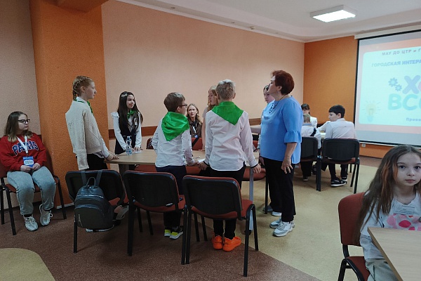 Интерактивно-познавательная игра "Хочу все знать" среди учащихся 5 классов  общеобразовательных учреждение г.Калининграда 