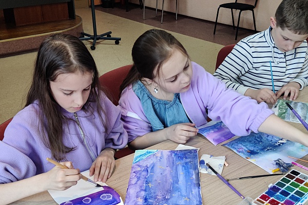 Интегрированное занятие "Путешествие в космос"