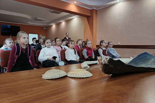 Гости из Музея Мирового океана