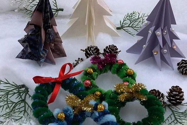 «Рождественский венок» в честь благотворительного марафона