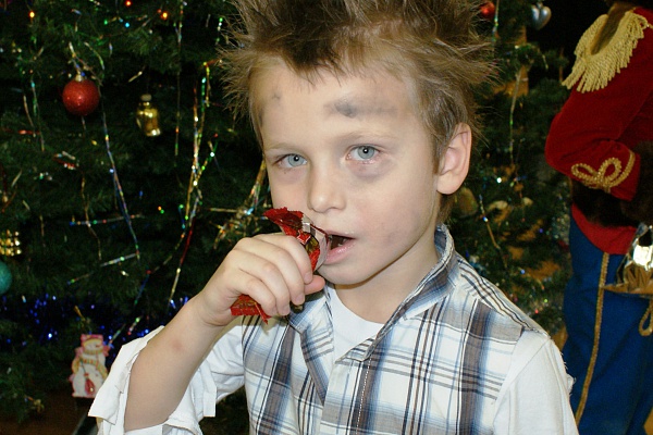 Раз, два, три! Елочка гори!