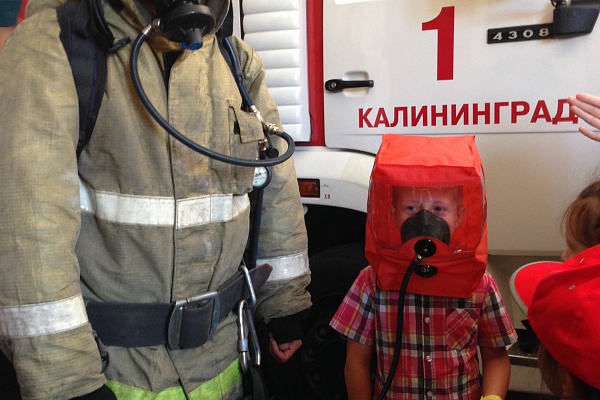 Сегодня мы были пожарными