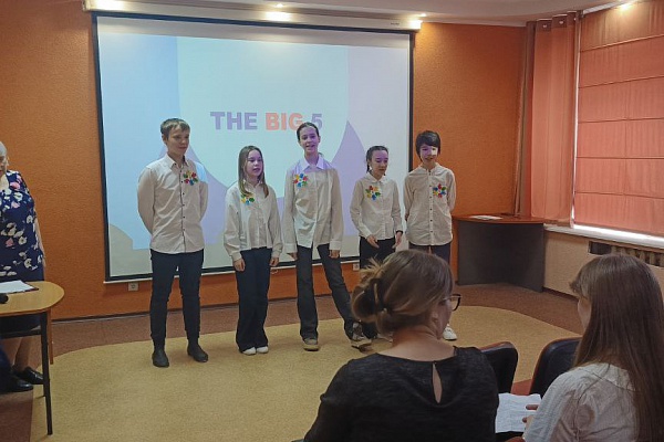 Открытый городской конкурс по английскому языку "I know,i can"