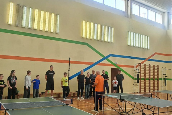 Турнир по настольному теннису среди семейных команд, посвященный Дню защитника Отечества