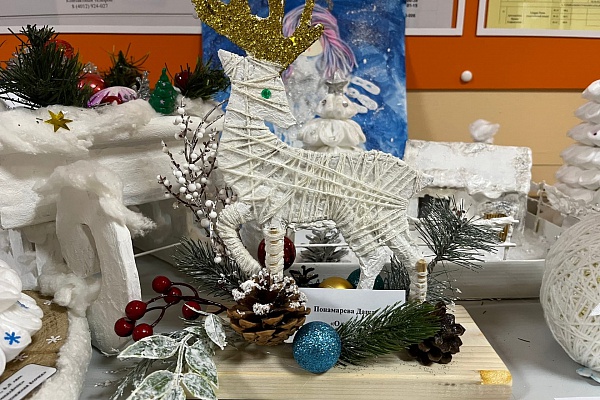 Конкурс поделок «Кругом белым-бело…»